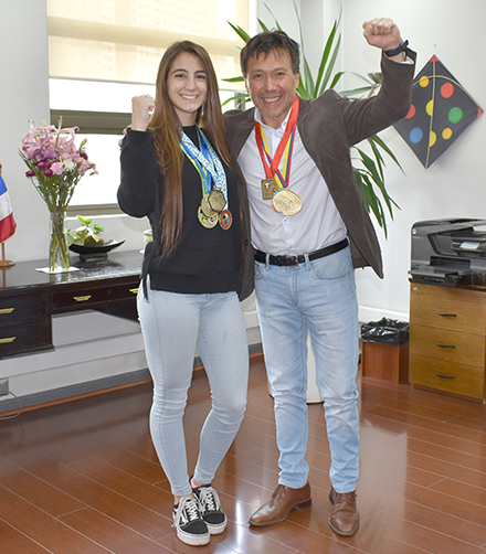 Estudiante de Ingeniería Civil Industrial alcanzó el Top 1° del ranking mundial de Karate